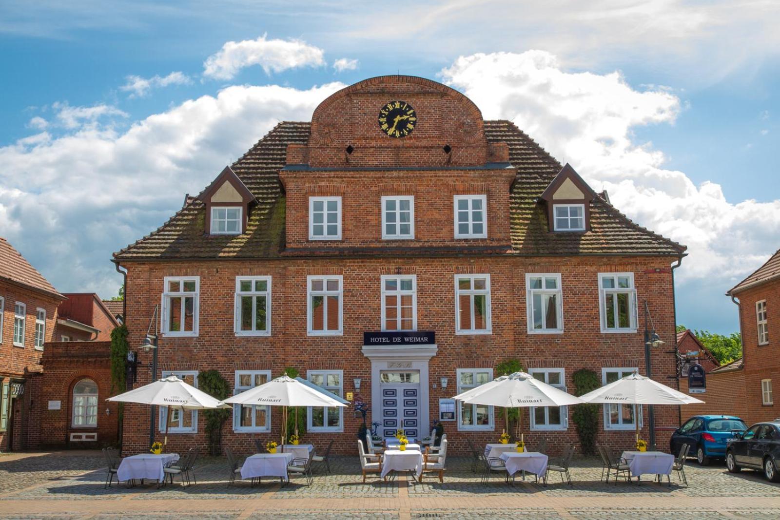 Hotel De Weimar Ludwigslust Exterior foto